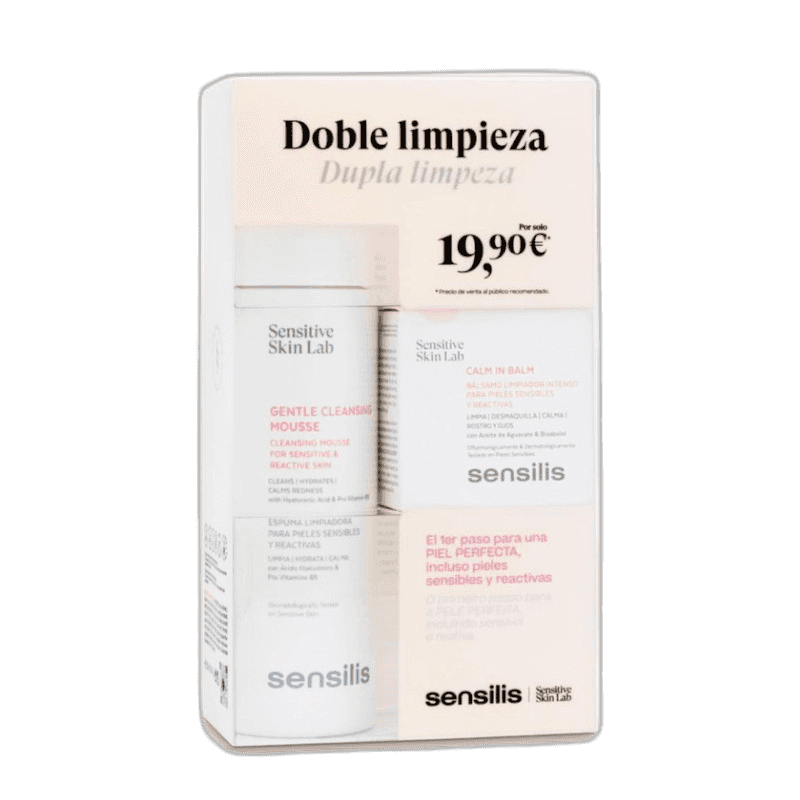 Imagen de PACK SENSILIS CALM GENTLE MOUSSE 200 ML + CALM BALM 25 ML