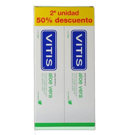 Imagen de PACK VITIS ALOE VERA PASTA 150ML 2 UNI