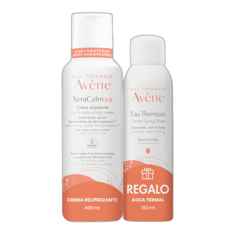Imagen de PACK XERACALM CREMA 400 ML + AGUA THERMALE 150 ML