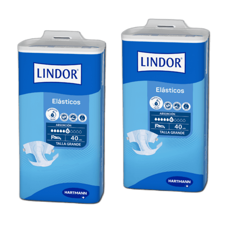 Imagen de PAÑAL LINDOR ELASTICO SNOCHE GRANDE 80