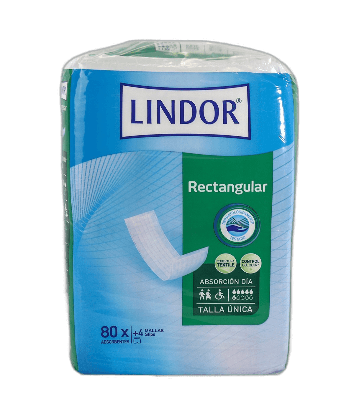 Imagen de PAÑAL LINDOR RECTANGULAR DIA 80 UNIDADES