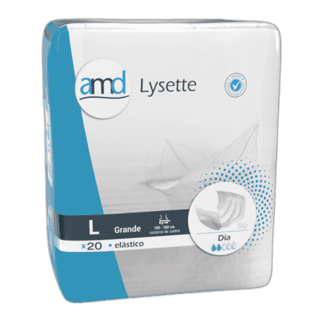 Imagen de PAÑAL LYSETTE ELASTICO DIA GRANDE 80 UDS