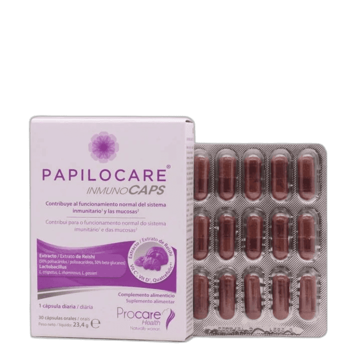 Imagen de PAPILOCARE INMUNOCAPS 30 CAPSULAS