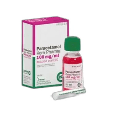 Imagen de PARACETAMOL KERN PHARMA EFG 100 mg/ml SOLUCION ORAL 1 FRASCO 60 ml
