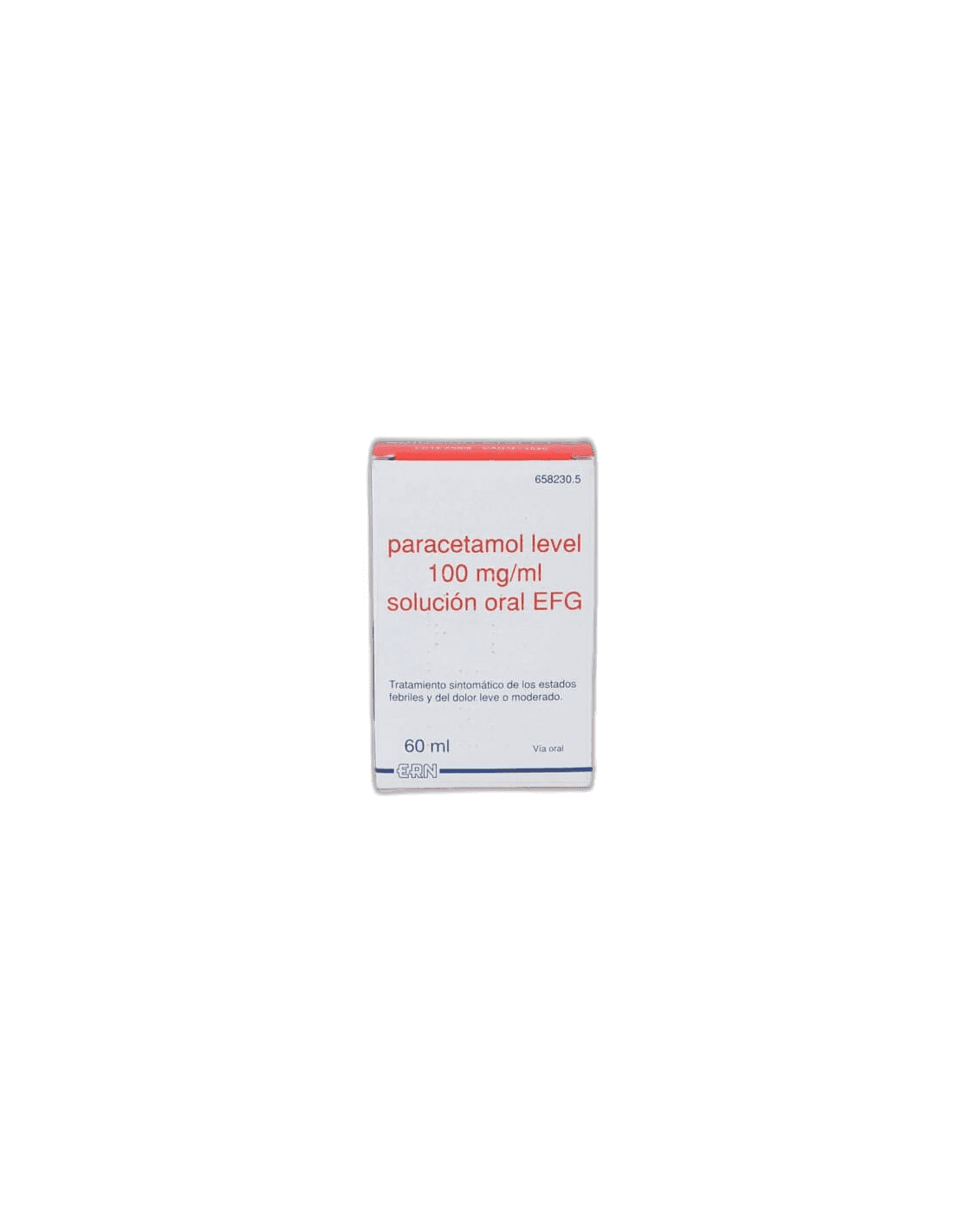 Imagen de PARACETAMOL LEVEL EFG 100 mg/ml SOLUCION ORAL 1 FRASCO 60 ml