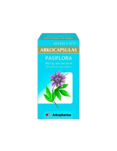 Imagen de PASIFLORA ARKOPHARMA 300 mg 84 CAPSULAS