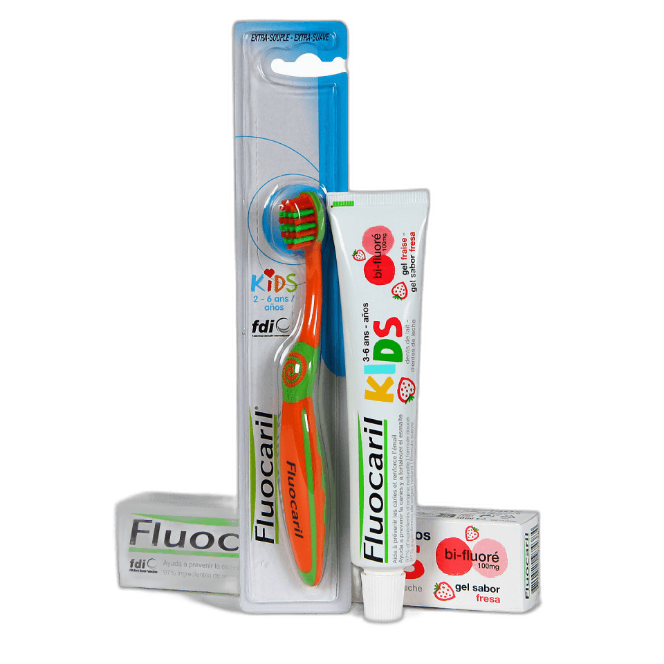 Imagen de PASTA FLUOCARIL KIDS 50 ML + CEPILLO