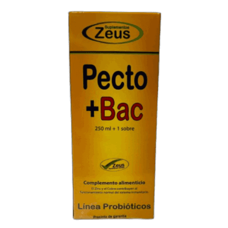 Imagen de PECTO+BAC ZEUS 250 ML + 1 SOBRE ( NUEVO TOTUMO )
