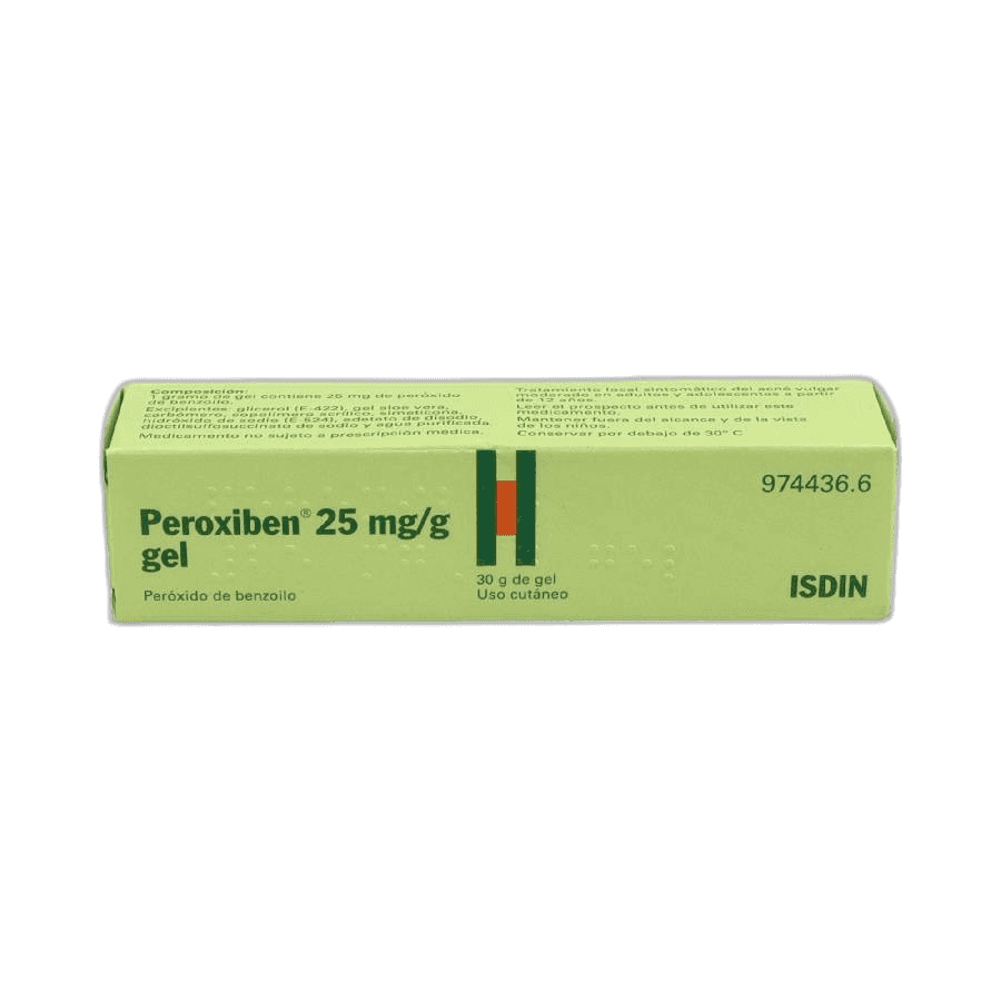 Imagen de PEROXIBEN 25 mg/g GEL CUTANEO 1 TUBO 30 g