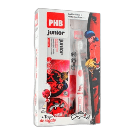 Imagen de PHB JR PACK CEPILLO PLUS+PASTA FRESA+REG