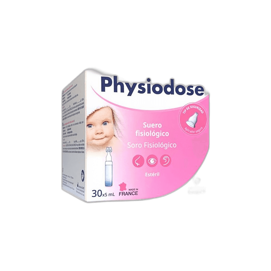 Imagen de PHYSIODOSE SUERO FISIOLOGICO 30 UNIDADES MONODOSIS 5 ML