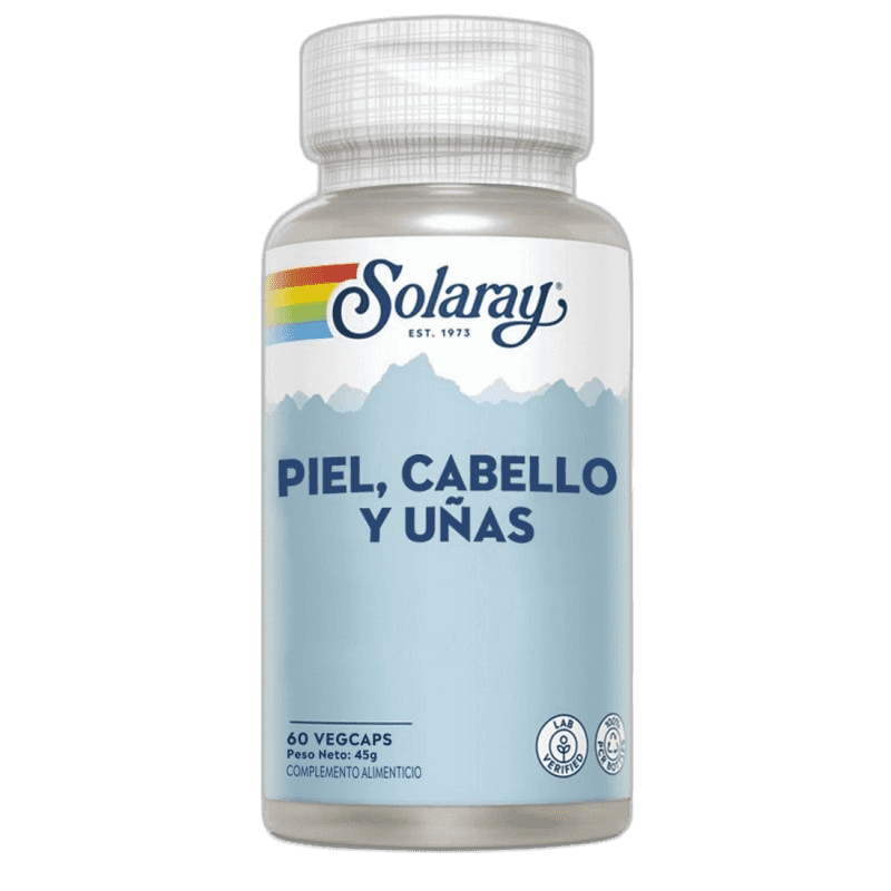 Imagen de PIEL CABELLO UÑAS 60 CAPSULAS SOLARAY