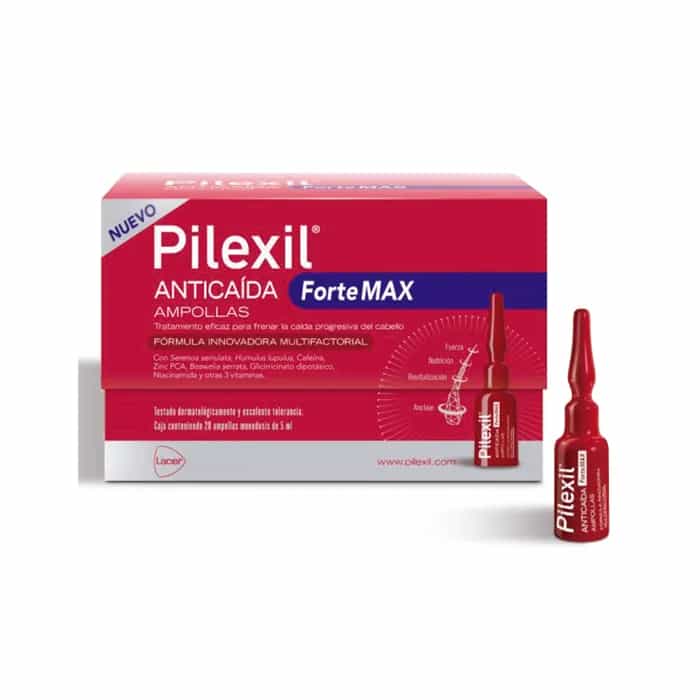 Imagen de Pilexil Anticaída Fortemax Ampollas 20 Ampollas