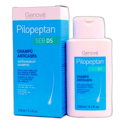 Imagen de PILOPEPTAN SEB DS CHAMPU ANTICASPA 1 ENVASE 150 ML