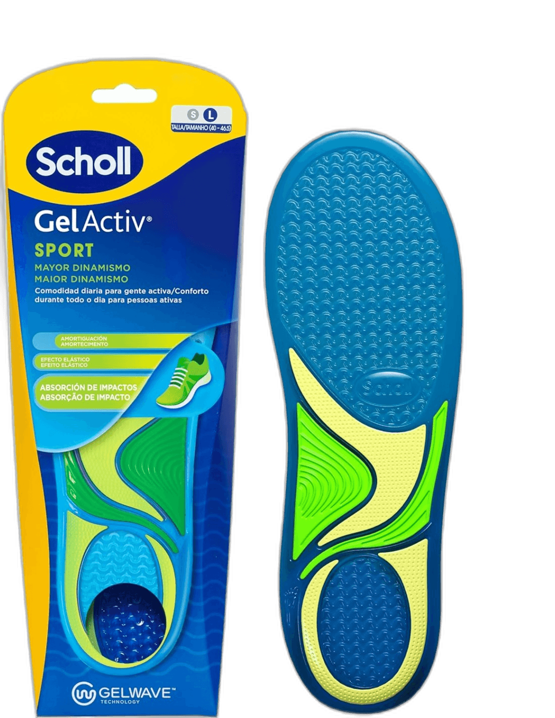 Imagen de PLANTILLA SCHOLL GEL ACTIV SPORT HOMBRE