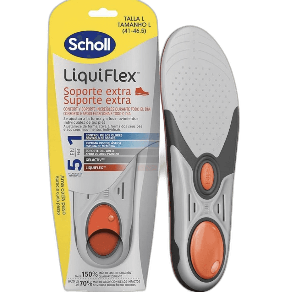 Imagen de PLANTILLA SCHOLL LIQUIFLEX SOPORTE EXTRA TALLA L