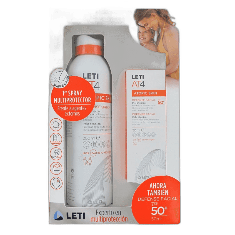 Imagen de PROMO LETI RUTINA PROTECCION SPRAY + DEFENSE FACIAL