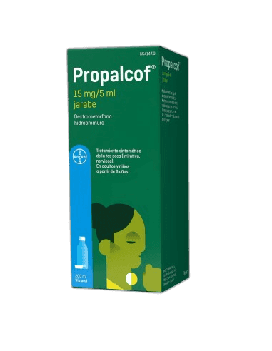 Imagen de PROPALCOF 15 mg/5 ml JARABE 1 FRASCO 200 ml