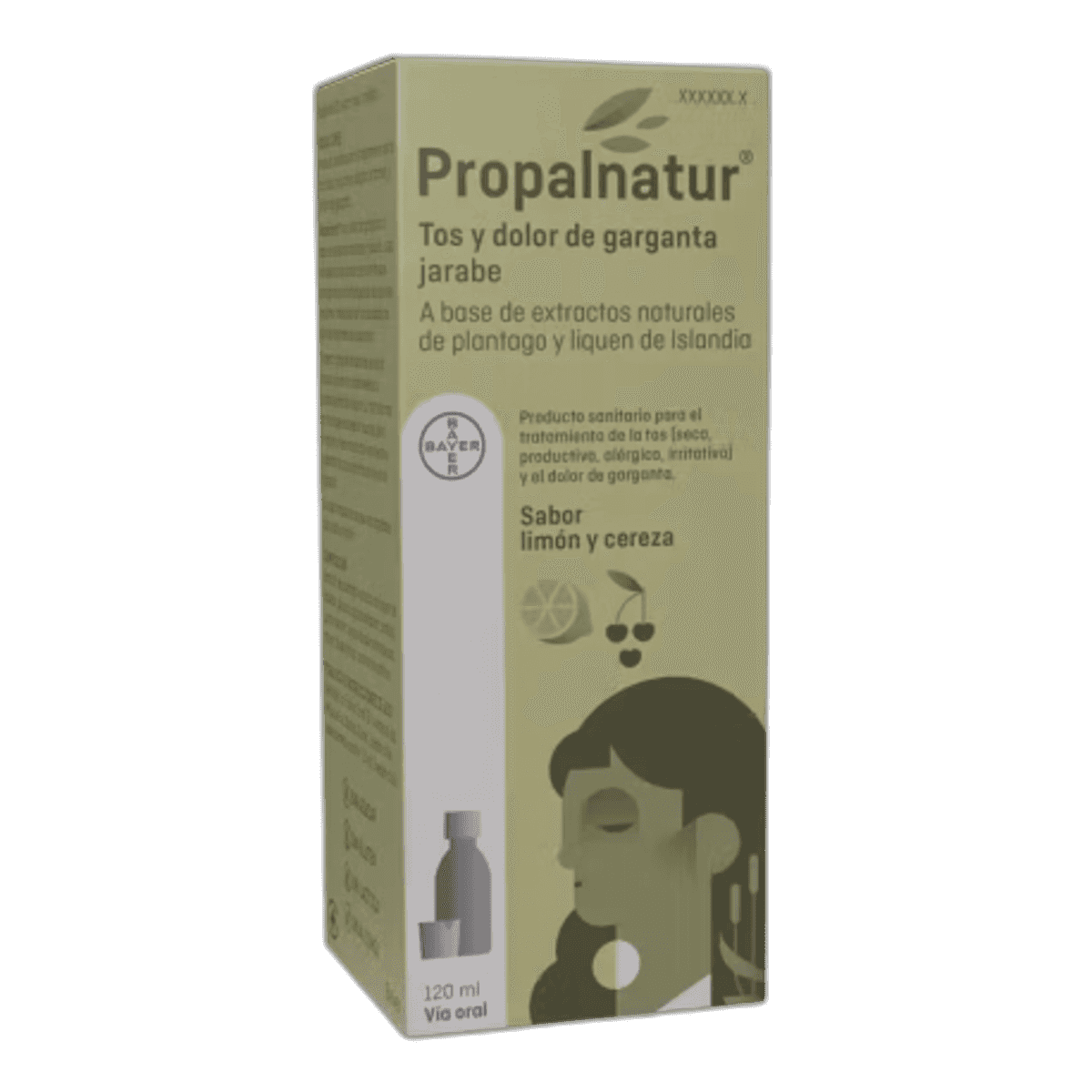 Imagen de PROPALNATUR TOS Y DOLOR DE GARGANTA 1 BOTELLA 120 ML JARABE