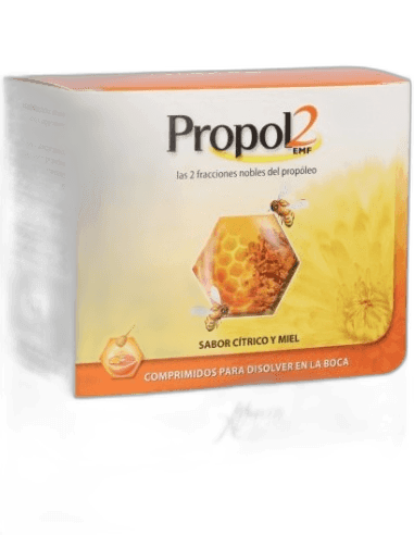 Imagen de PROPOL 2 EMF 20 COMPRIMIDOS BUCODISPERSABLES SABOR CITRICO