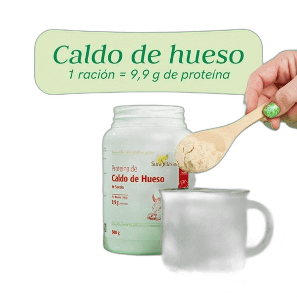 Imagen de PROTEINA CALDO DE HUESO 300 GR SURAVITASAN
