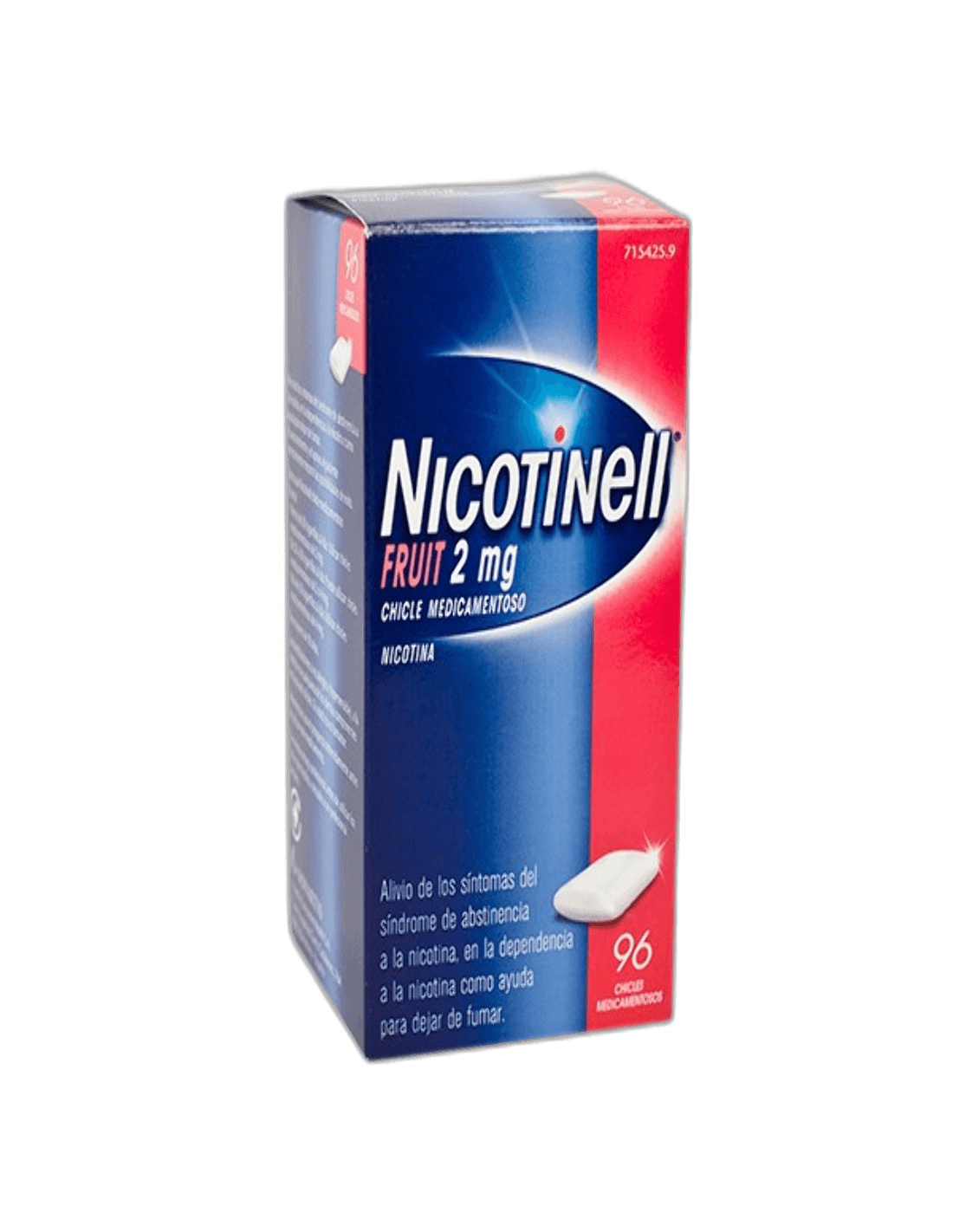 Imagen de QUITT 2 mg 96 CHICLES MEDICAMENTOSOS (SABOR LIMON)
