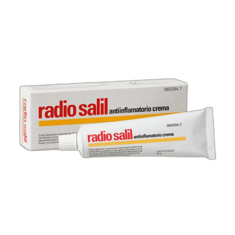 Imagen de RADIO SALIL ANTIINFLAMATORIO CREMA 1 TUBO 30 g