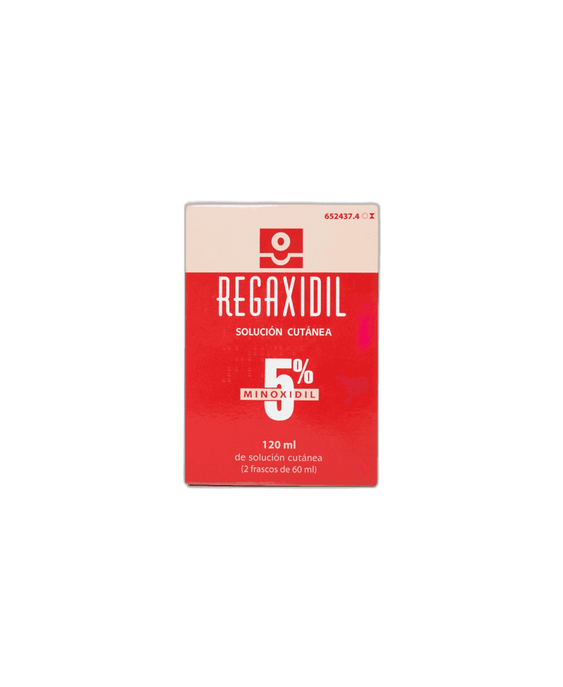 Imagen de REGAXIDIL 50 mg/ml SOLUCION CUTANEA 2 FRASCOS 60 ml