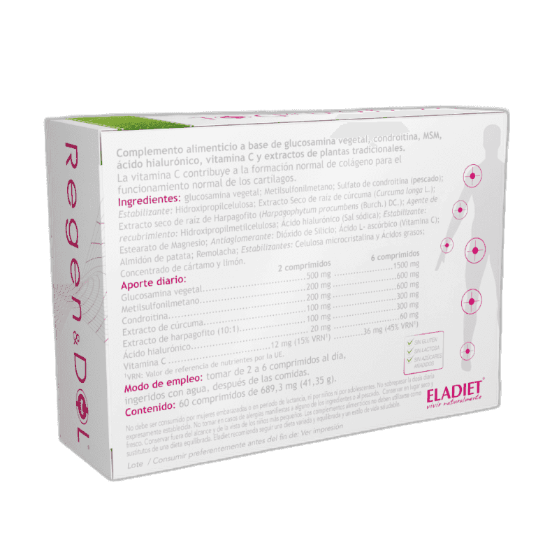 Imagen de REGENDOL VEGAN ELADIET 30 COMPRIMIDOS