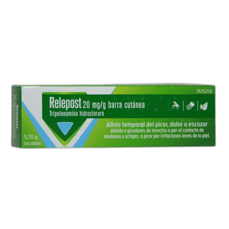 Imagen de RELEPOST 20 mg/g BARRA CUTANEA 1 APLICADOR 5,75 g