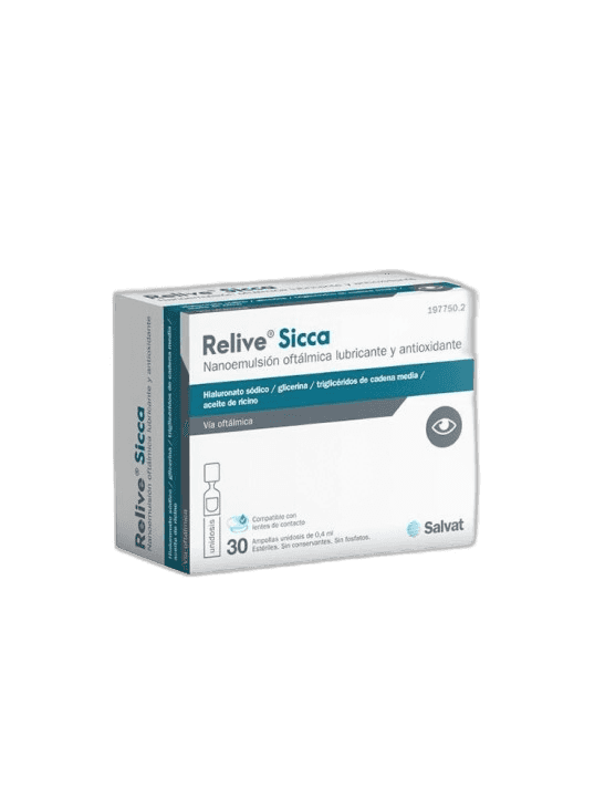 Imagen de RELIVE SICCA 30 AMPOLLAS MONODOSIS 0,4 ML