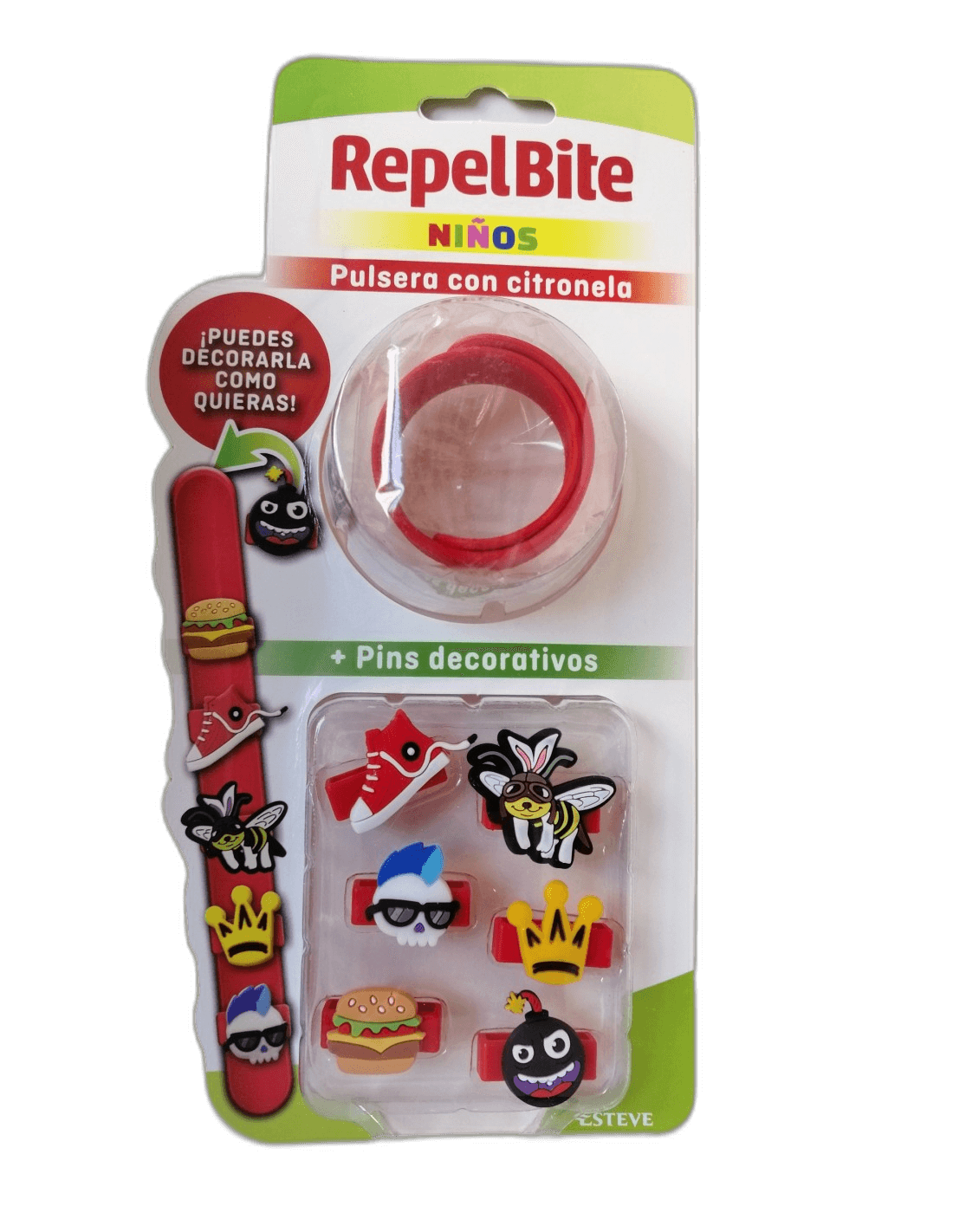 Imagen de REPEL BITE NIÑOS PULSERA CON CITRONELA 1 UNIDAD CUSTOM