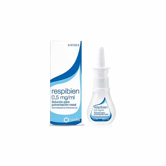 Imagen de Respibien 0.5mg/ml Pulverización Nasal 15 Ml
