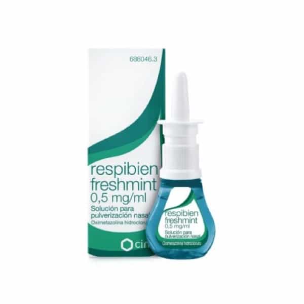 Imagen de Respibien Freshmint 0,5 Mg/Ml Pulverización Nasal 15 Ml