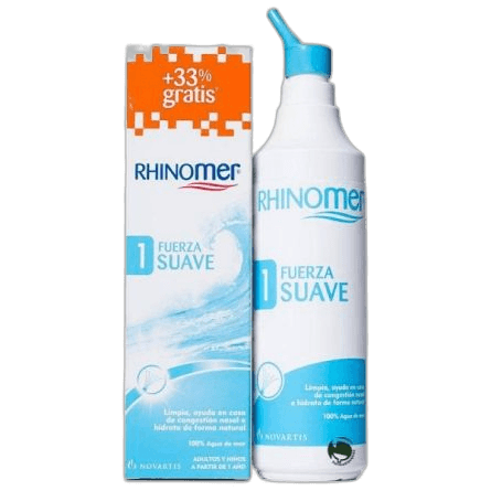 Imagen de RHINOMER FUERZA 1 LIMPIEZA NASAL 210 ML