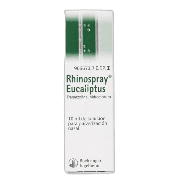 Imagen de RHINOSPRAY EUCALIPTUS 1,18 mg/ml SOLUCION PARA PULVERIZACION NASAL 1 FRASCO 10 ml