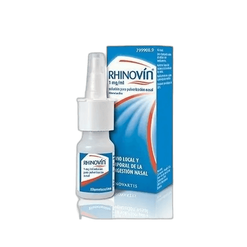Imagen de RHINOVIN 1 mg/ml SOLUCION PARA PULVERIZACION NASAL 1 FRASCO 10 ml