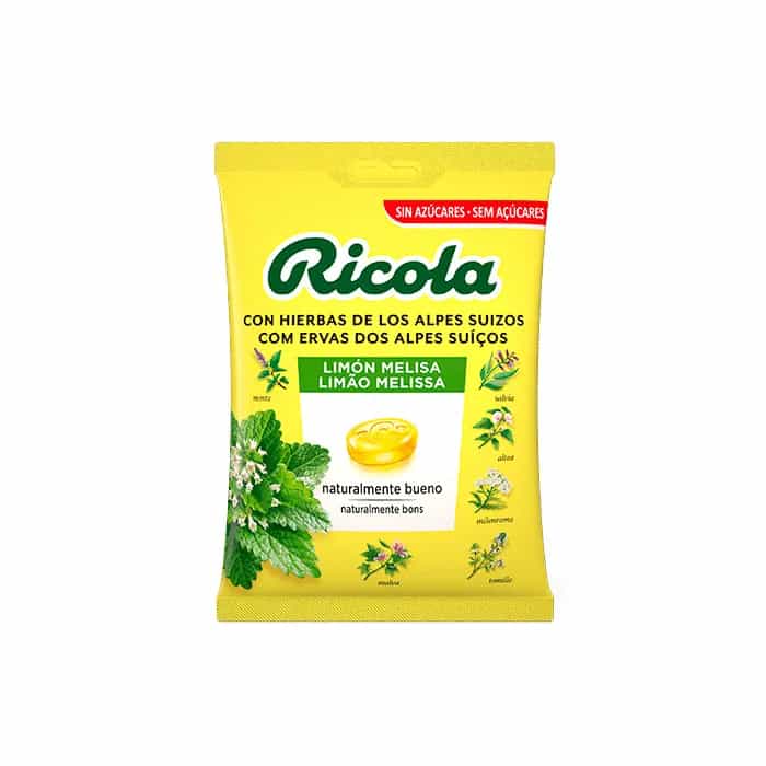 Imagen de Ricola Caramelos Sin Azúcar Bolsa 70 Gr Sabor Limón