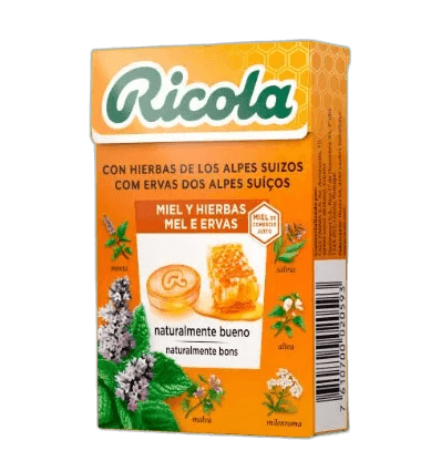 Imagen de RICOLA CARAMELOS S/A HIERBAS 50 GRAMOS