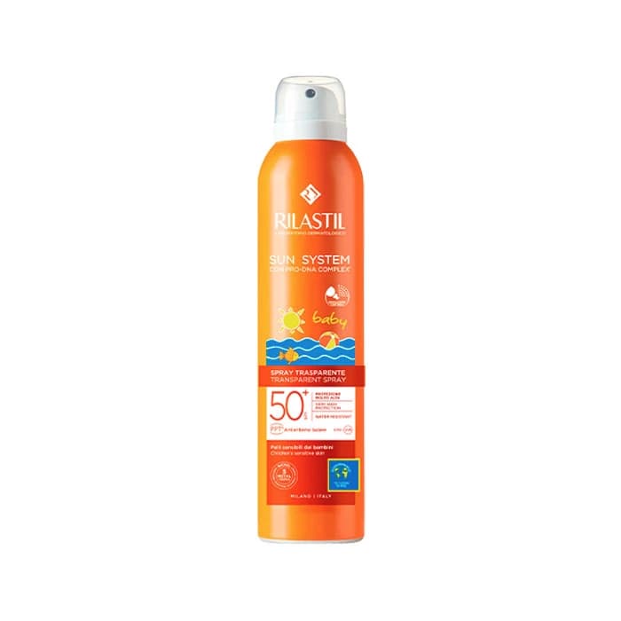 Imagen de Rilastil Sun System Baby Spray Transparente Spf50+ 200 Ml