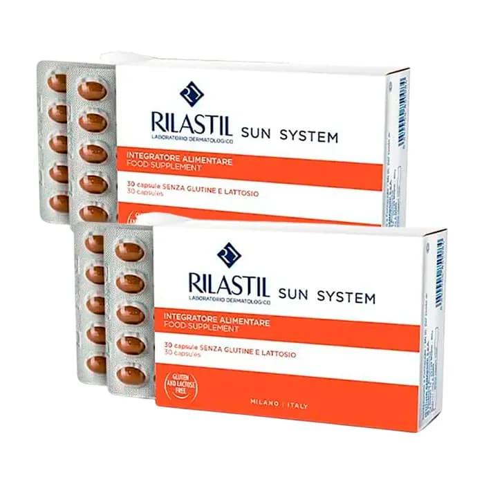 Imagen 2 de Rilastil Sun System Complemento Alimenticio 2x30 Cápsulas
