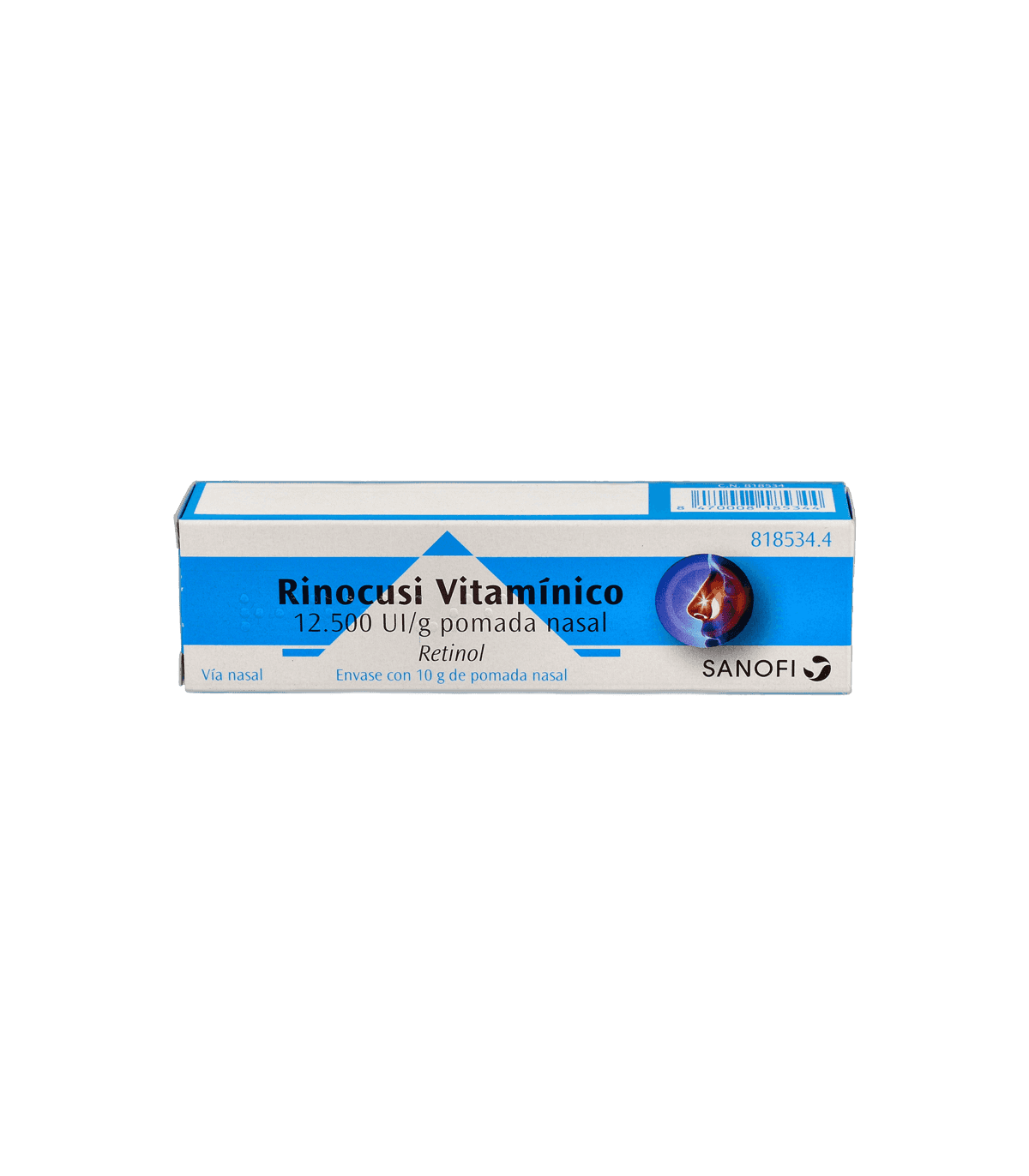 Imagen de RINOCUSI VITAMINICO 12.500 UI/g POMADA NASAL 1 TUBO 10 g