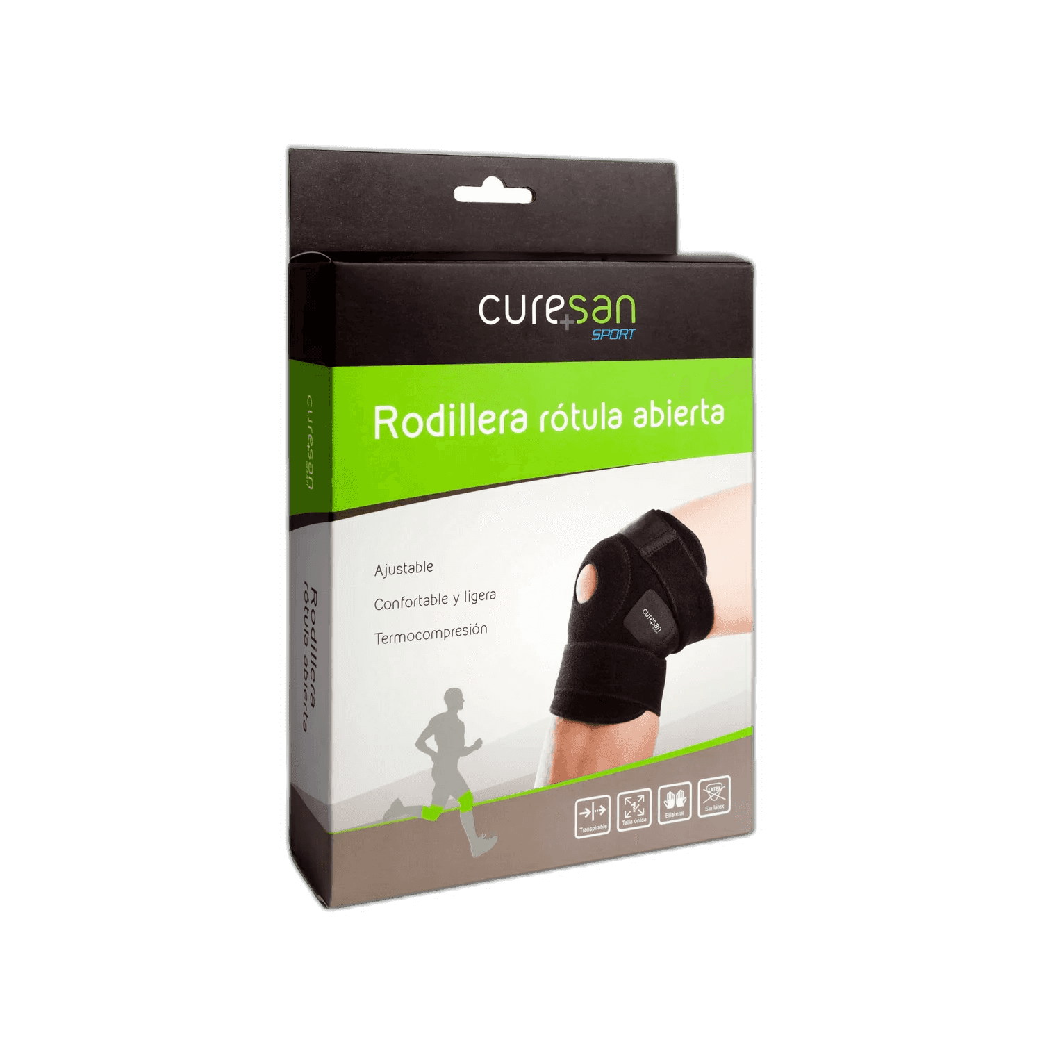 Imagen de RODILLERA ROTULA ABIERTA CURESAN T- UNICA