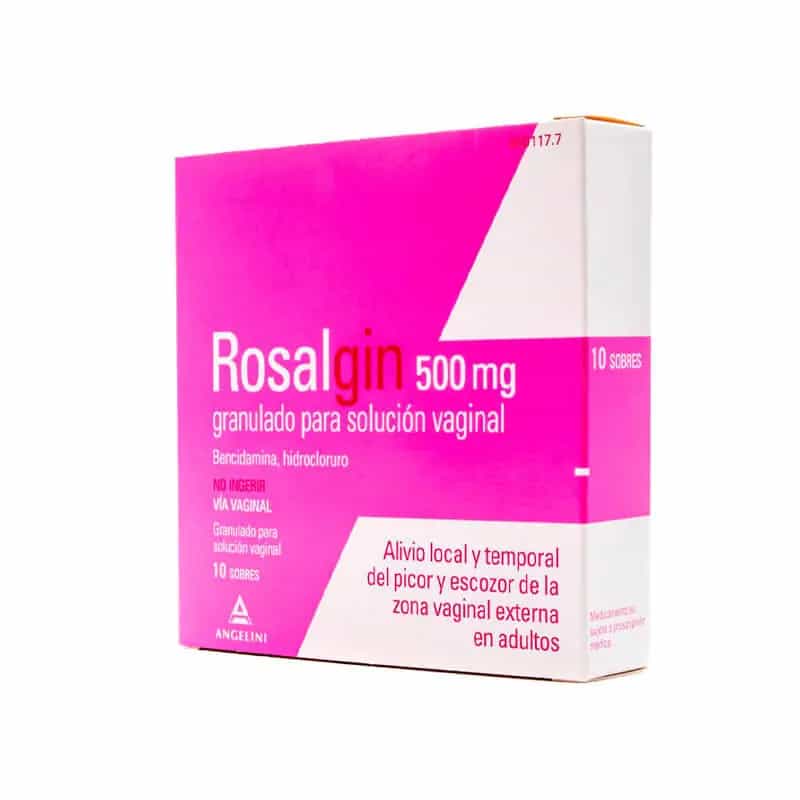 Imagen de Rosalgin 500 Mg 10 Sobres