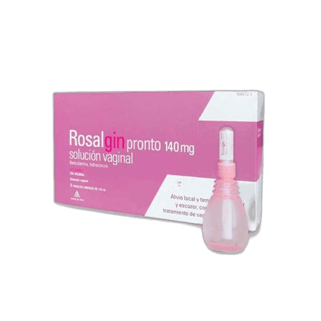 Imagen de ROSALGIN PRONTO 140 mg SOLUCION VAGINAL 5 ENVASES UNIDOSIS 140 ml