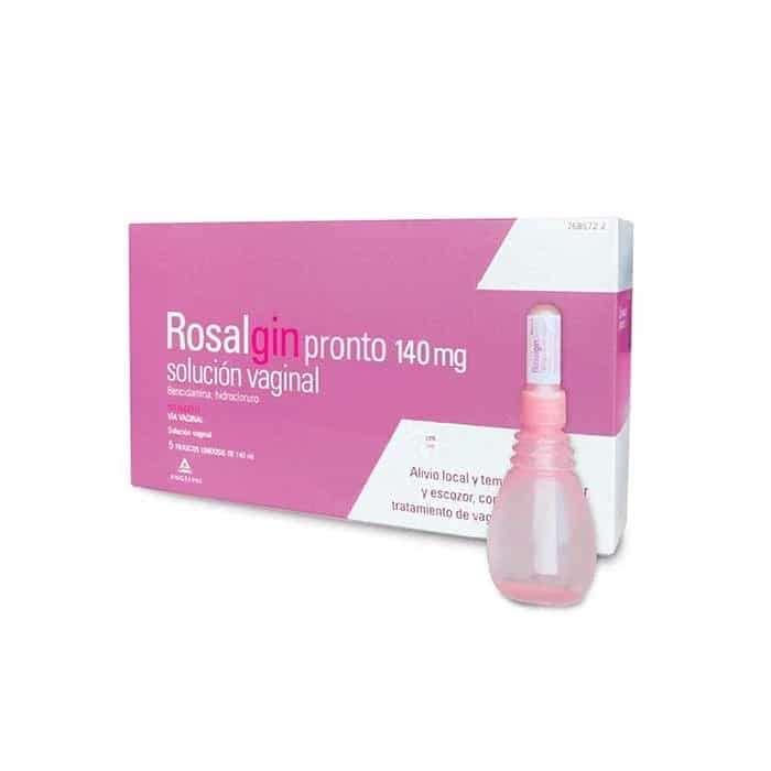 Imagen de ROSALGIN PRONTO 5 FRASCOS 140 ML MONODOSIS VAGINALES