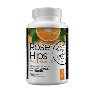Imagen de ROSE HIPS MEDERI VITAMINA C 100 COMPRIMIDOS