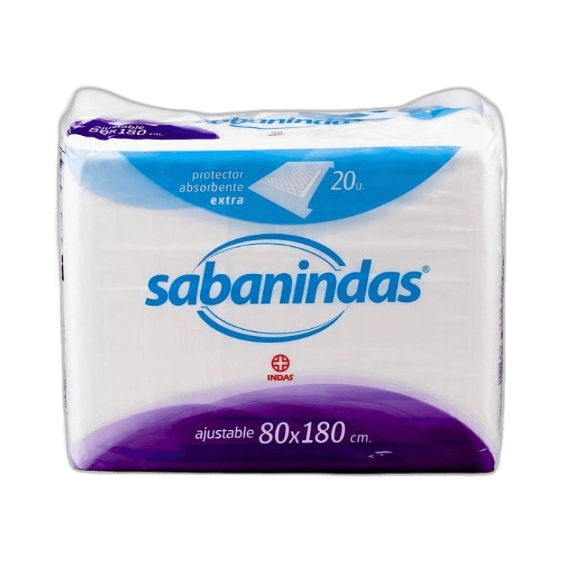 Imagen de SABANINDAS PROTEGECAMAS 80X180 20 U.ALAS