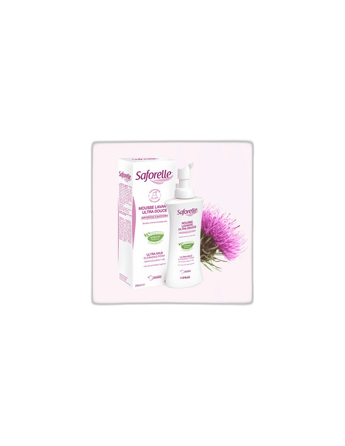 Imagen de SAFORELLE ESPUMA LIMPIADOR ULTRASUAVE 1 ENVASE 250 ML