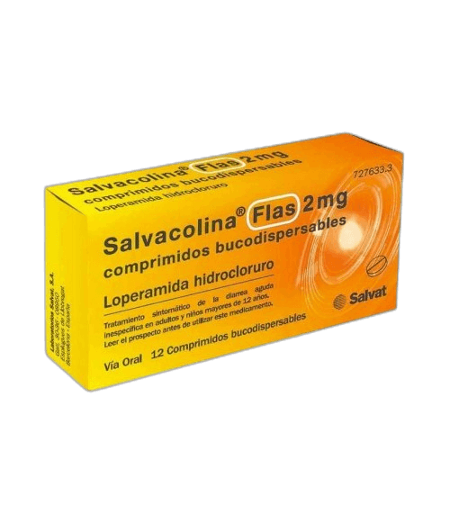 Imagen de SALVACOLINA FLAS 2 mg 12 COMPRIMIDOS BUCODISPERSABLES